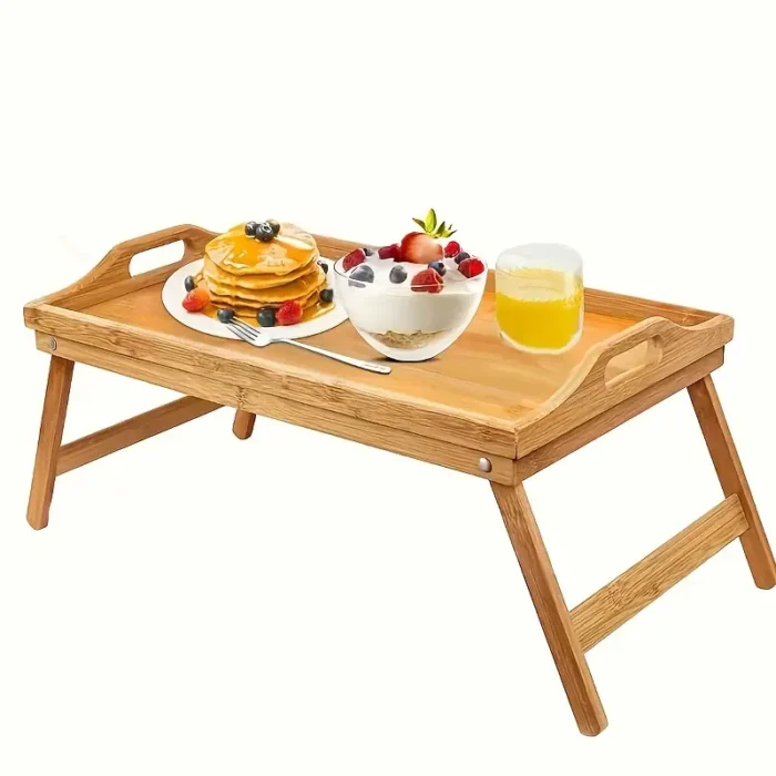 Foldable Bamboo Tray