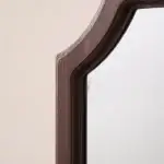 Mid-Century Vintage Wooden Wall Mirror