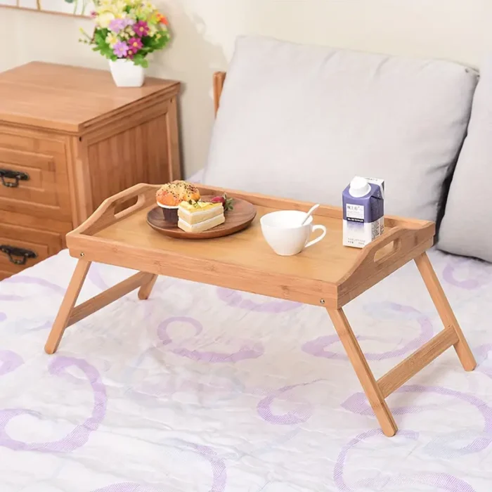 Foldable Bamboo Tray