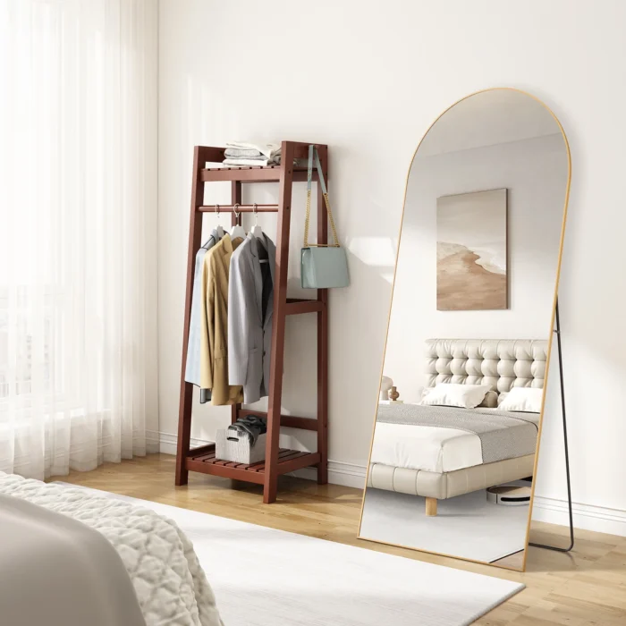 Arched Full Length Floor Mirror